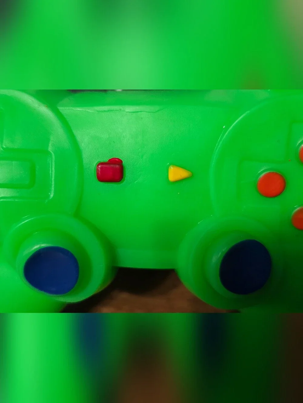 Jumbo Green Game Controller Squishy Toy